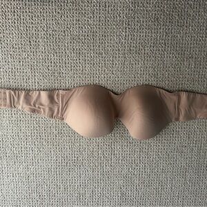 Victoria's Secret Nude Strapless Bra 34D